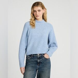 Buffalo Cropped Balloon Sleeve Sweater